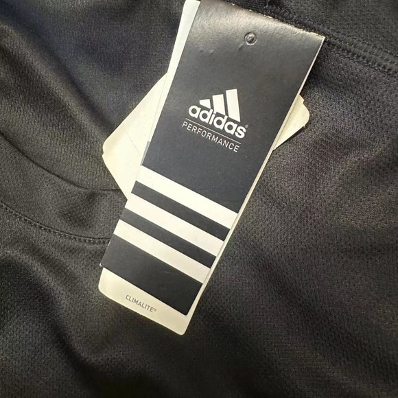 adidas Men's Badge of Sport Graphic Tee, Charcoal/Green Logo, New With Tag - Picture 2 of 3